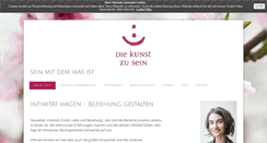 Desktop Screenshot of kunstzusein.de
